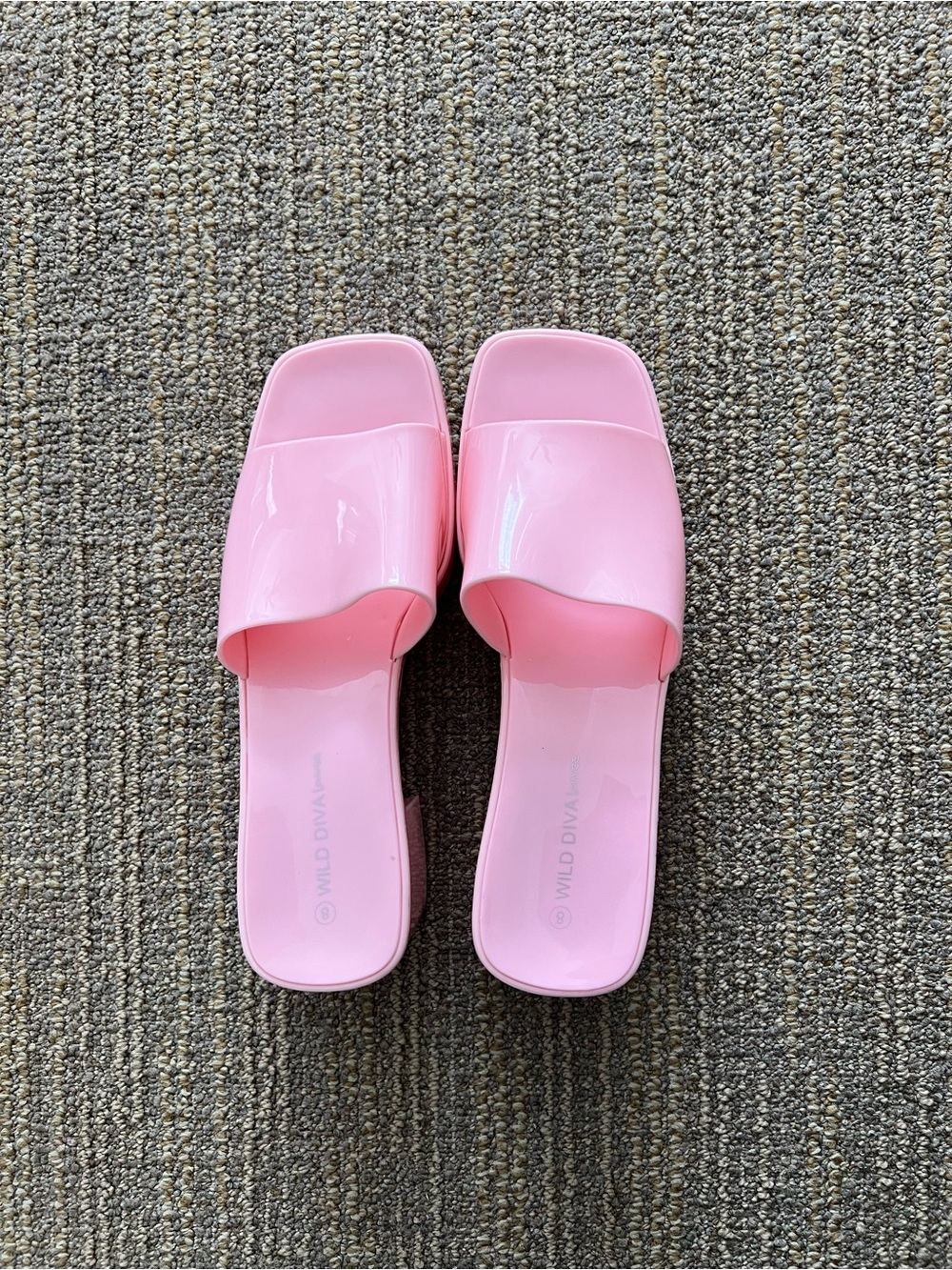 Wild Diva lounge slip on sandals